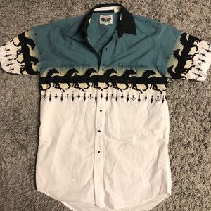 Vintage Western Button up